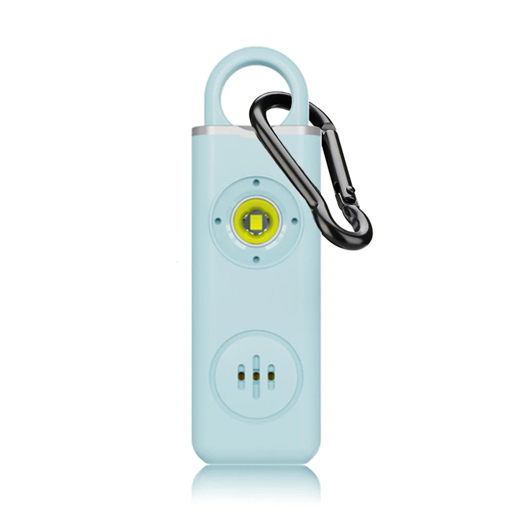 Camluxy 130dB Personal Self Defense Alarm With LED Light Self Defense Siren Safety Alarm For Women Girl Personal Keychain Alarm