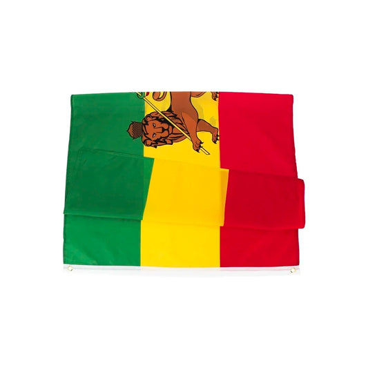 90*150cm Ethiopia Flag with Lion Ethiopian Lion of Judah Flags Polyester with Brass Grommets